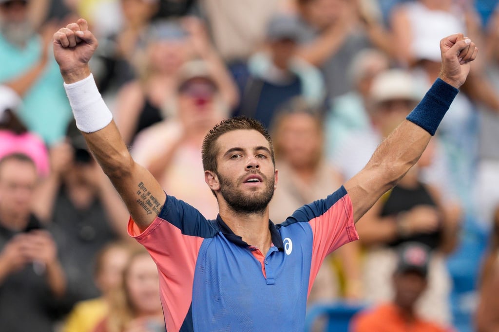 Der Sieger des ATP-Masters-1000-Turniers: Borna Coric aus Kroatien.