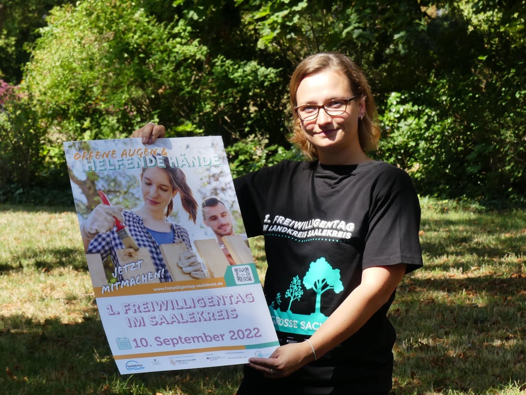 Bettina Hötzel organisiert den Freiwilligentag