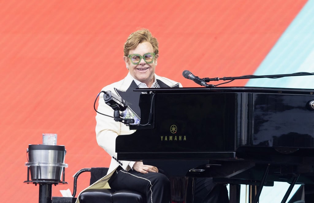 Elton John hat in Cannes seinen neuen Song vorgestellt (Archivbild).