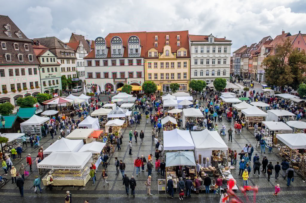 Am Wochenende findet in Naumburg wieder der Töpfermarkt statt. Rund 70 Berufskeramiker werden dazu erwartet.