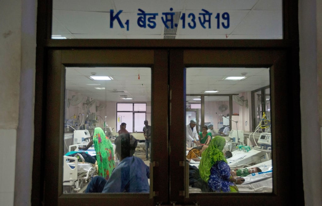 Krankenhaus in Indien: Bei vielen Kindern ist das sogenannte Tomatenfieber festgestellt worden (Symbolbild).