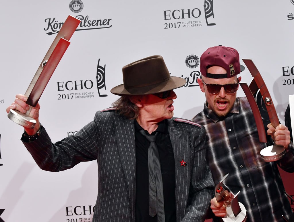 Der Sänger Udo Lindenberg (l) und Jan Delay sind Freunde geworden.