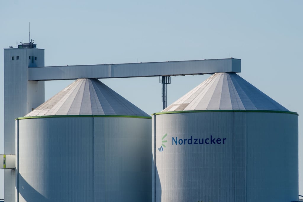 Ein Silo der Nordzucker AG.
