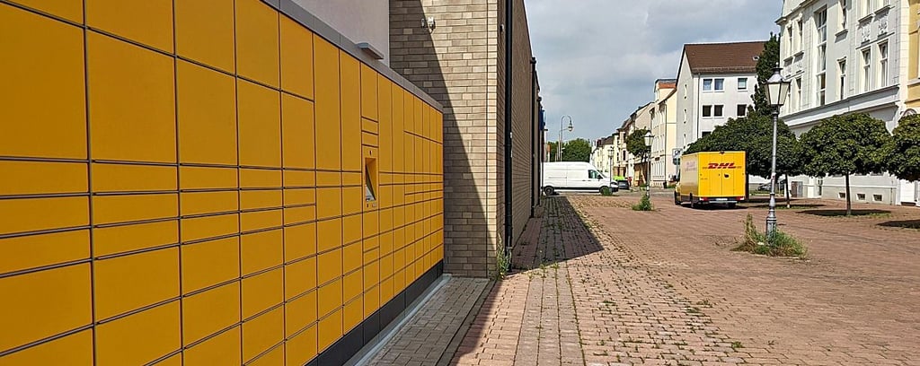 Die neue Packstation befindet sich in der Goethestraße.