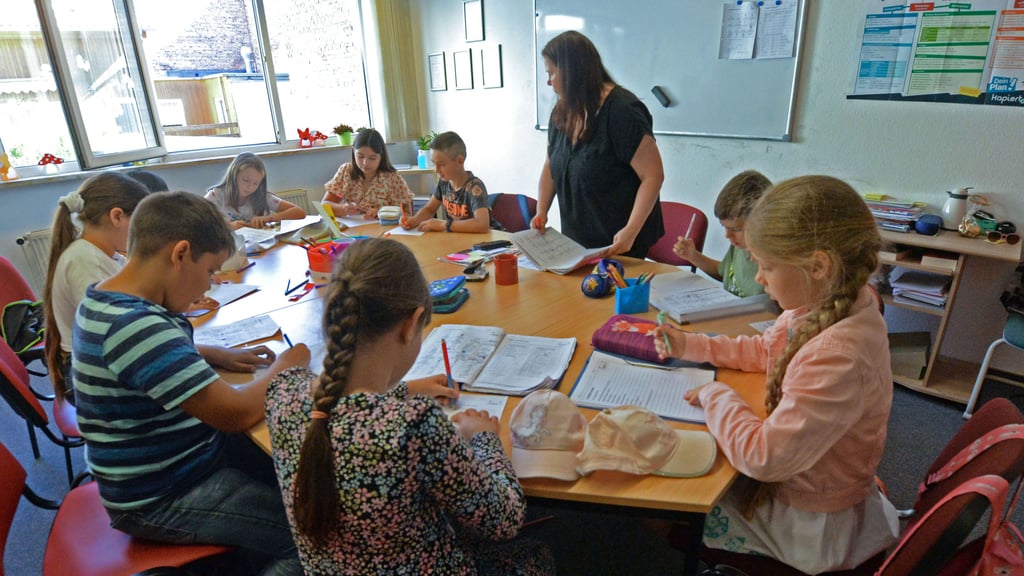 Trotz Ferien haben Kinder beim Studienkreis gelernt.