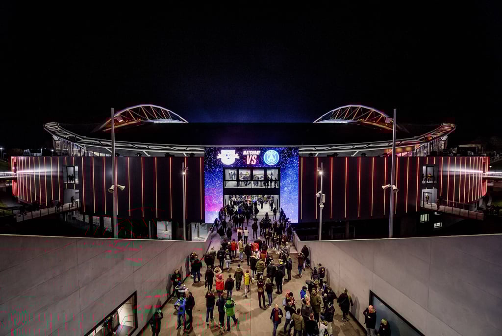 In der Red Bull Arena finden bald wieder Champions-League-Spiele statt.