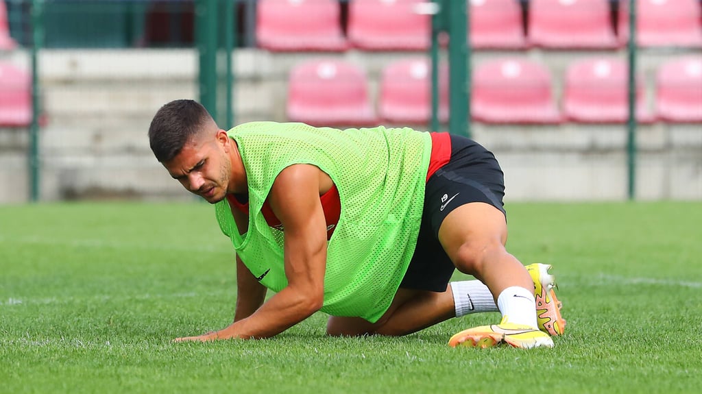 Gut gestrecht von Beginn an: André Silva.