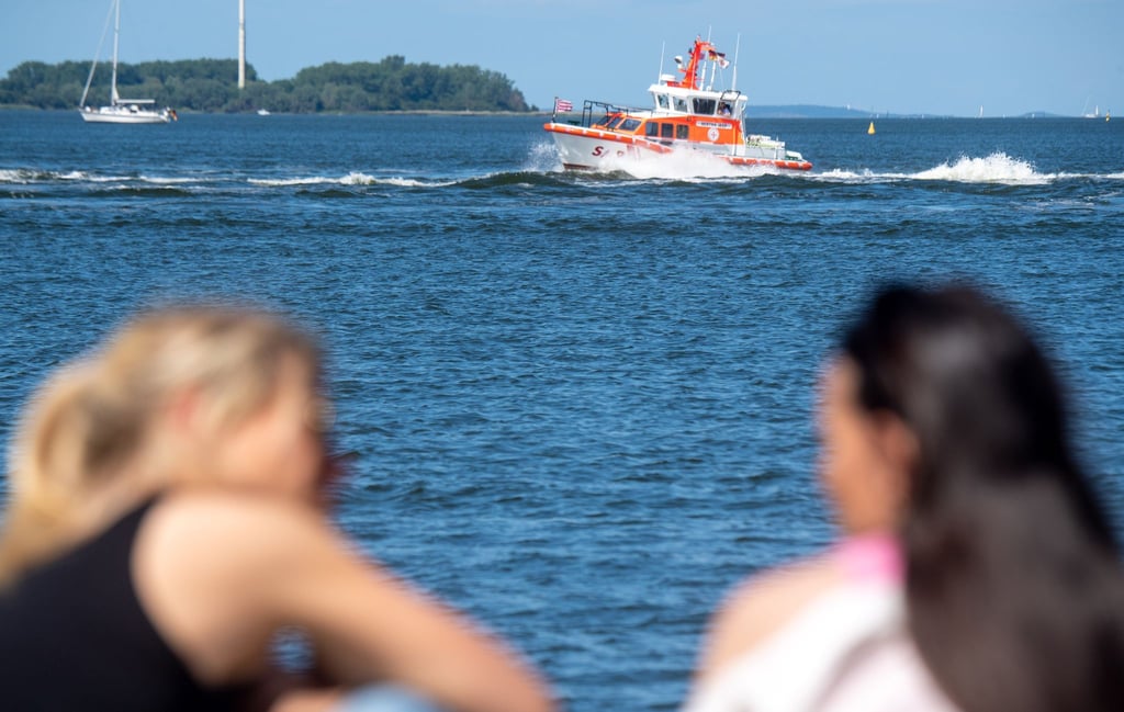 Das Seenotrettungsboot Hertha Jeep der Deutschen Gesellschaft zur Rettung Schiffbrüchiger (DGzRS).