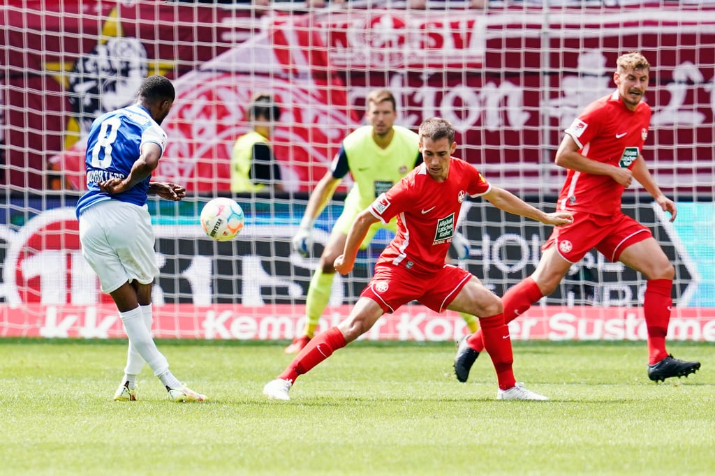 Moritz-Broni-Kwarteng erzielte das zwischenzeitliche 3:1 für den FCM. Es blieb nicht das letzte Tor an dem Nachmittag.
