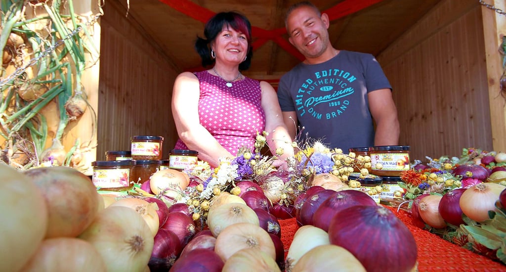 Das 20. Bollenfest findet am Sonnabend auf dem Marktplatz in Calbe statt. Die Zwiebel steht dabei wieder im Mittelpunkt und ist in vielen Varianten zu sehen und zu haben.