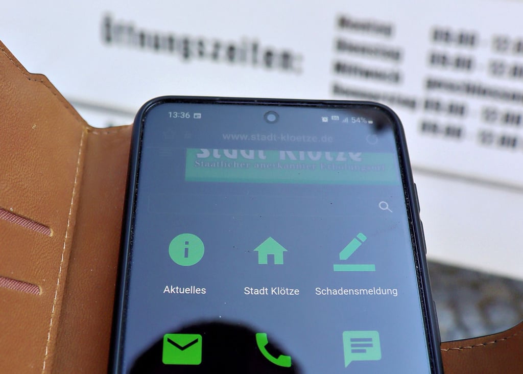 Die Stadt Klötze muss ihre Verwaltungsleistungen künftig auch online anbieten.