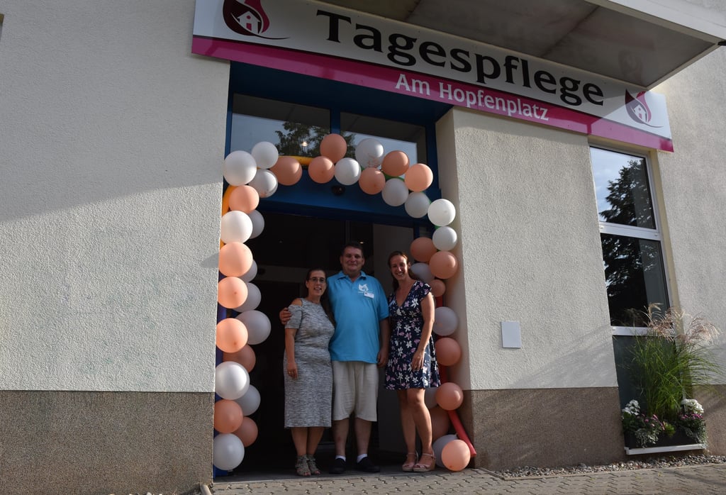 Am 1. September eröffnet die neue Tagespflege „Am Hopfenplatz“ mit 25 Betreuungsplätzen.