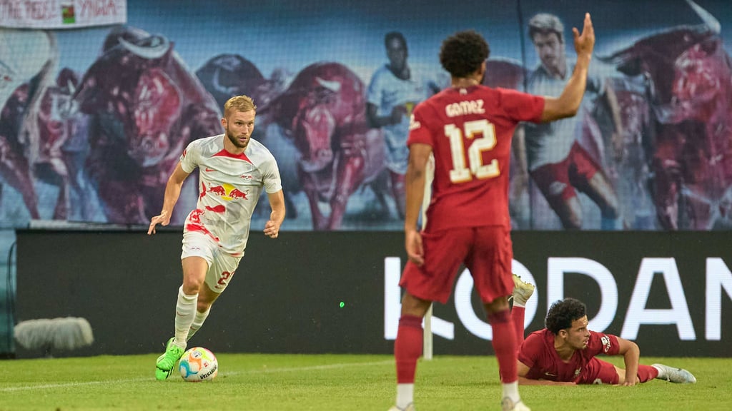 Konrad Laimer soll das Interesse des FC Liverpool geweckt haben.