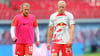 Erstmals von Beginn an für RB im Einsatz: Emil Forsberg (l.) und Xaver Schlager