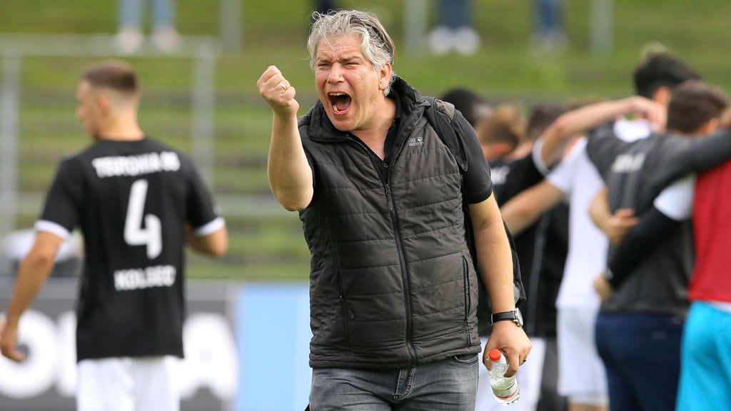 Kämpferisch: Liborio Mazzagatti vor dem Pokalspiel gegen RB Leipzig.