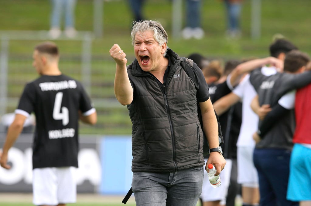 Kämpferisch: Liborio Mazzagatti vor dem Pokalspiel gegen RB Leipzig.