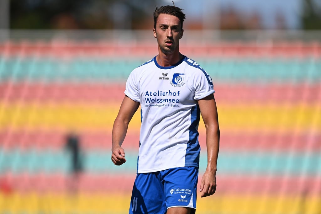 Spielte von Sommer 2020 bis Juli 2021 für die VSG Altglienicke: Linus Meyer.