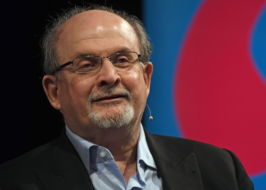Der Autor Salman Rushdie bei einer Lesung im Rahmen der "Lit.Cologne Spezial" im Oktober 2017.