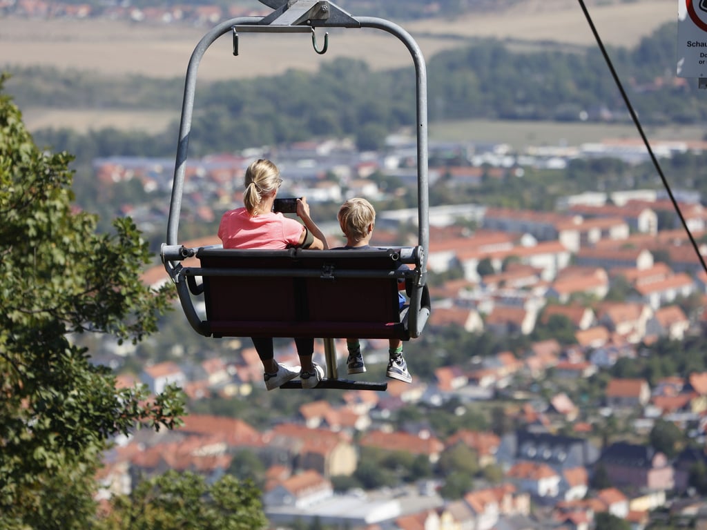 Sessellift zur Rosstrappe bei Thale: Der Harz ist seit Jahren das beliebteste Touristenziel Sachsen-Anhalts.
