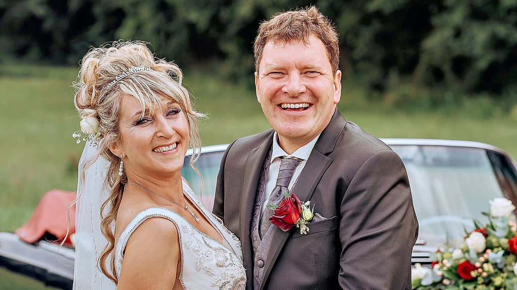 Eine Traumhochzeit feierten Claudia Bruchmüller und Steffen Krug.