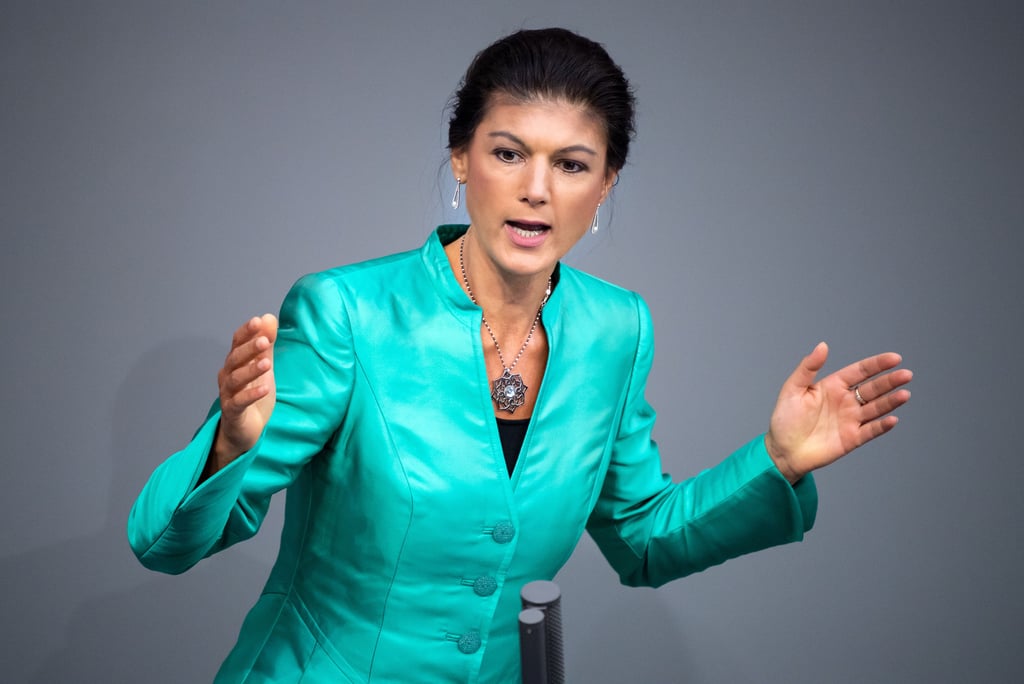 Linke-Politikerin Sahra Wagenknecht zeigt der AfD die kalte Schulter.