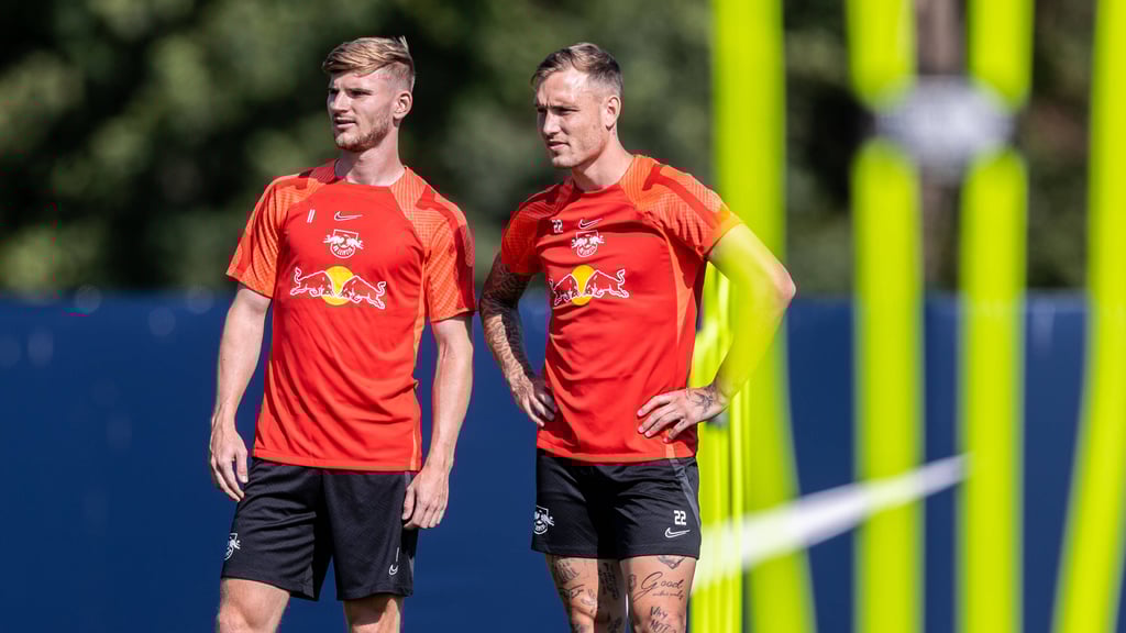 Nationalspieler im besten Alter: Timo Werner und David Raum.