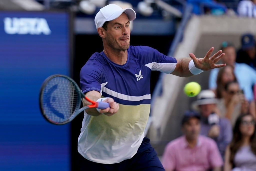 Aus in der dritten Runde: Andy Murray in Aktion.