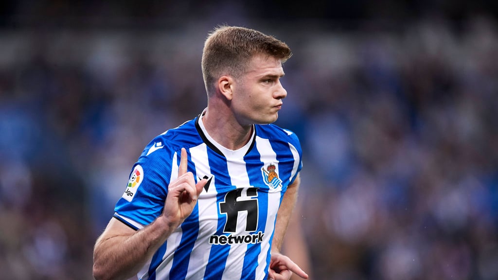 Alexander Sörloth wird wieder für Real Sociedad auflaufen.