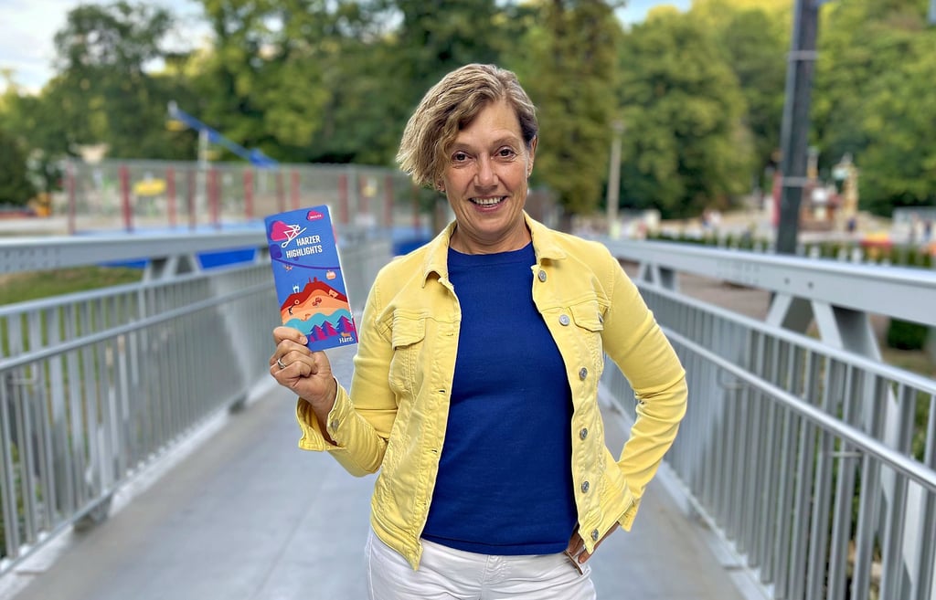 Pamela Groll ist die Vorsitzende der Harzer Highlights und Geschäftsführerin der Seilbahnen Thale GmbH.