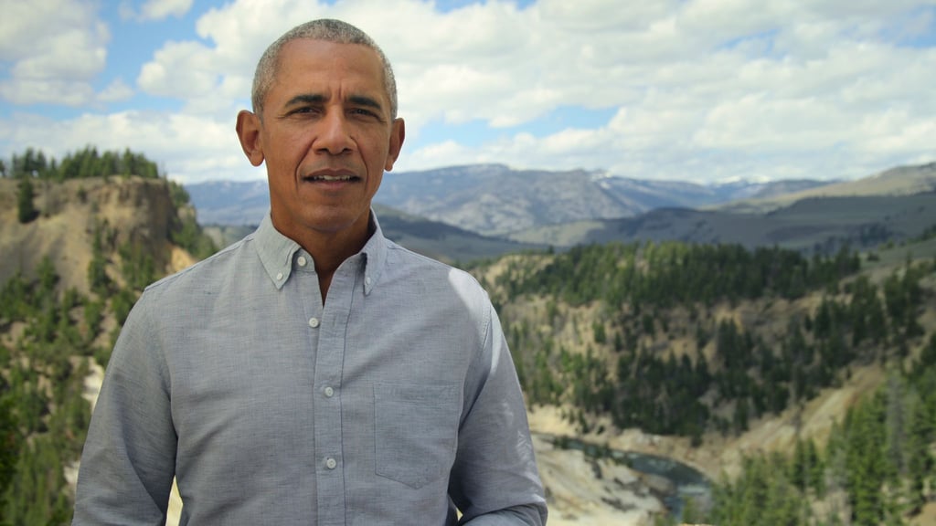 Barack Obama im Yellowstone Nationalpark.
