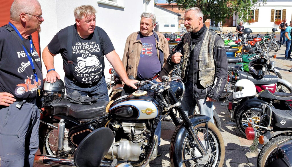 Thomas Warnecke, Christian Busse, Uwe Frohwein und Jörg Niemann.
