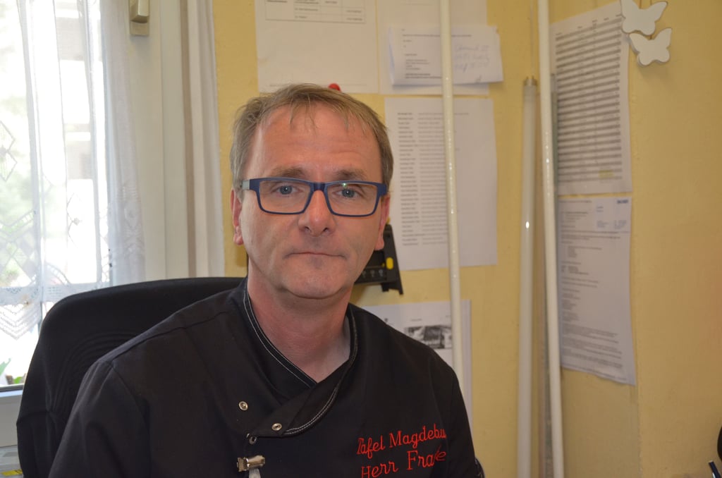 Holger Franke ist seit 2010 Leiter der Tafel in Magdeburg-Olvenstedt.