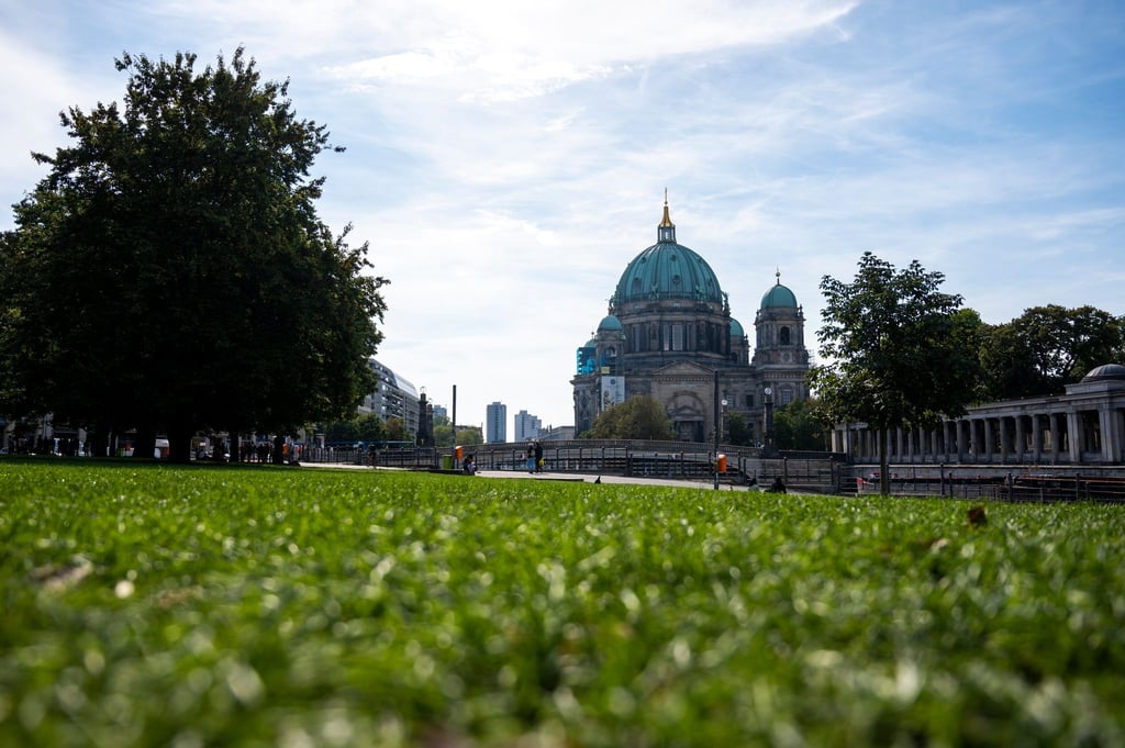 Blick in den James-Simon-Park.