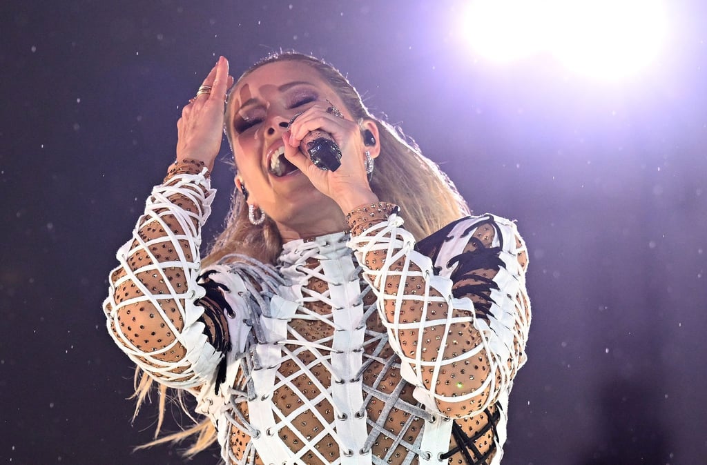 Helene Fischer bei ihrem Open-Air-Konzert in München im August.