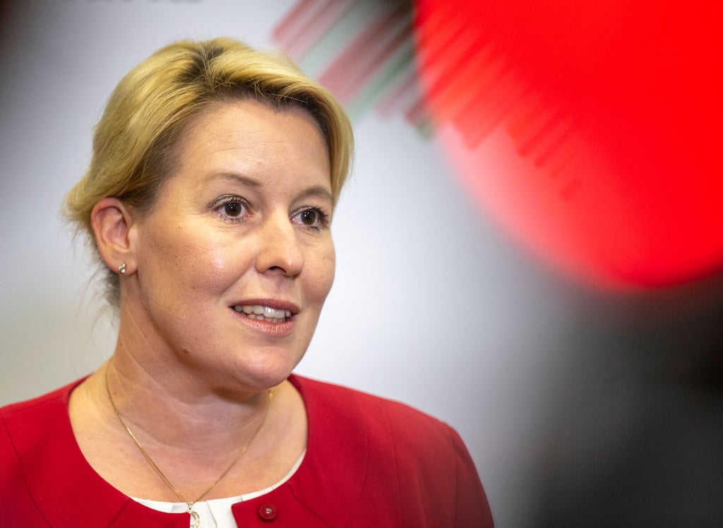 Franziska Giffey, Regierende Bürgermeisterin von Berlin.