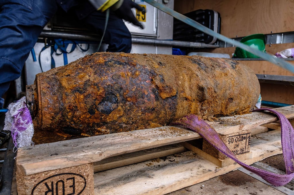 In der Nähe von Tollwitz wurde eine 250 Kilo schwere Bombe entdeckt. Symbolbild: