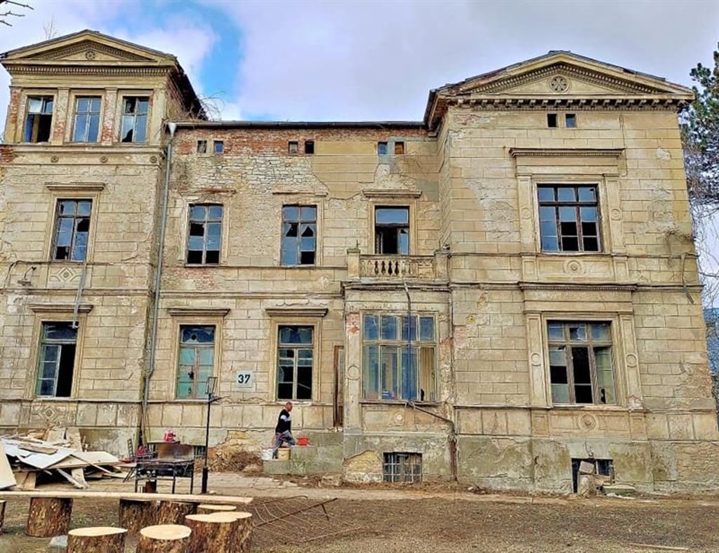 Die Woolnough Villa in Halberstadt stand über 30 Jahre lang leer. Wie hier auf diesem Foto sah sie noch im März 2021 aus. Seitdem hat sich einiges verändert. Davon können sich Besucher am Tag des offenen Denkmals überzeugen.