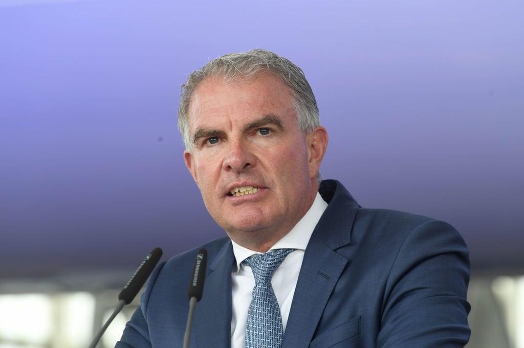 „Sind sehr froh, dass wir stabil umgesteuert haben auf den Verkaufsursprung USA“: Lufthansa-Chef Carsten Spohr.