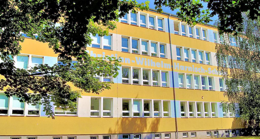 Im Oberstufengebäude der Gemeinschaftsschule „Johannes Gutenberg“ können noch mehr Schülerinnen und Schüler Platz finden.