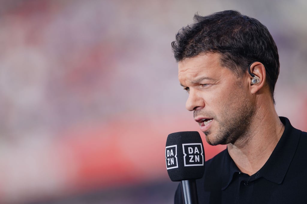 Prominenter TV-Experte bei DAZN: Michael Ballack.