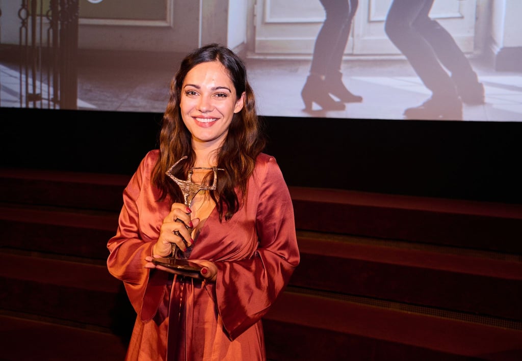 Nilam Farooq hat vor kurzem den Ernst-Lubitsch-Preis für ihre Rolle in dem Film „Contra“ bekommen.