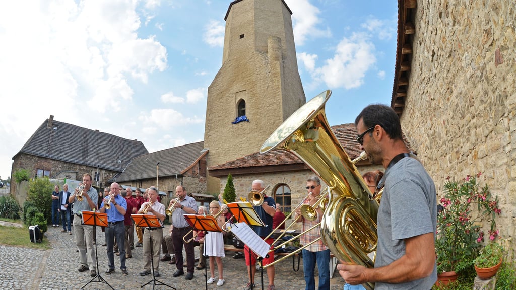 Schwungvoll eröffnet wird der Tag des offenen Denkmals auch in diesem Jahr auf der Burg Freckleben.