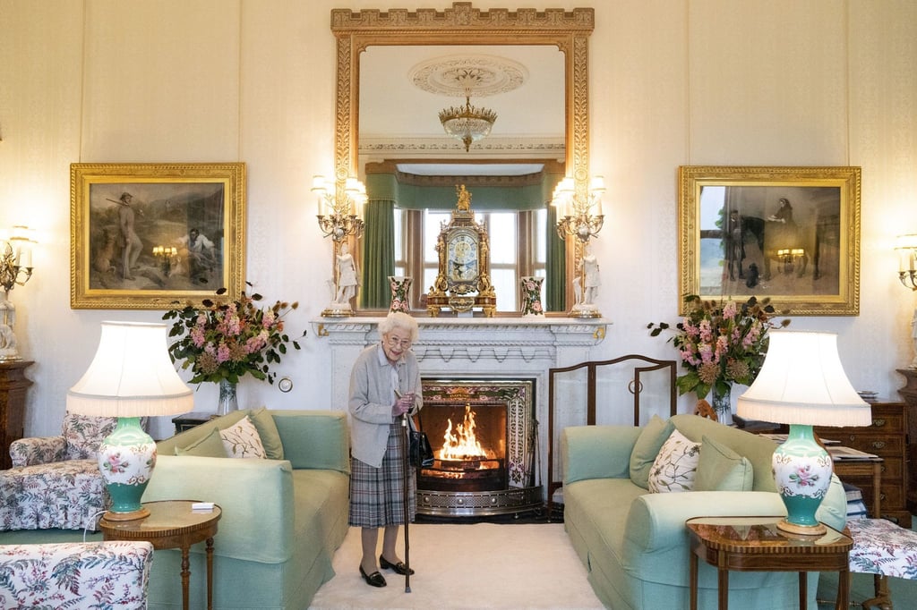 Königin Elizabeth II. auf Schloss Balmoral.