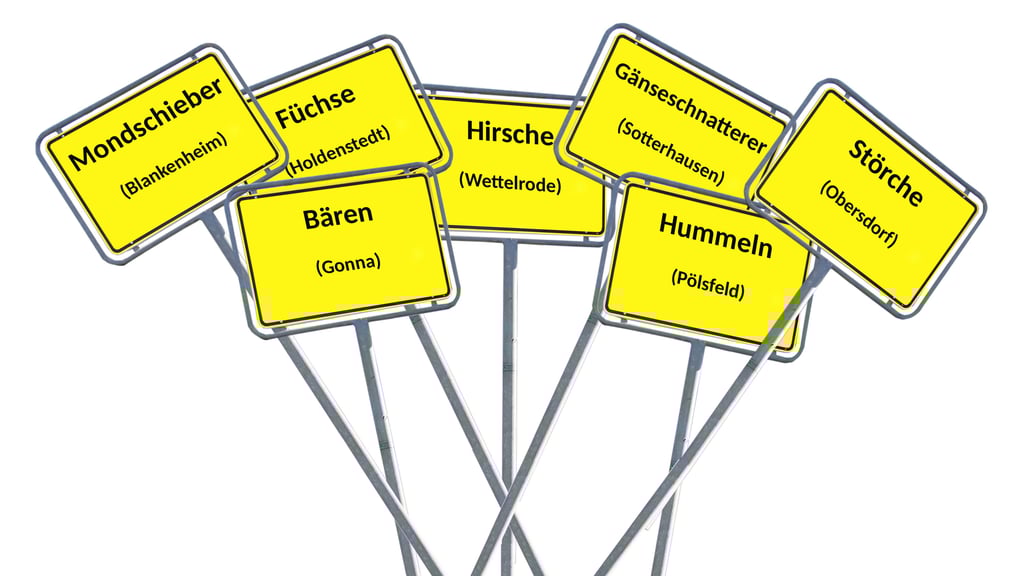 Wie entstanden die Spitznahmen der Orte im Sangerhäuser Raum?