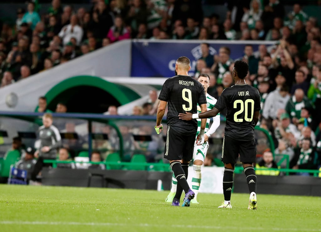 Karim Benzema musste seinen Champions-League-Abend vorzeitig beenden.