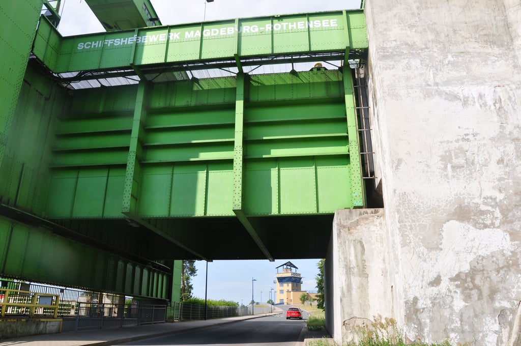 Das Schiffshebewerk Magdeburg-Rothensee ist ein Ziel zum Tag des offenen Denkmals.