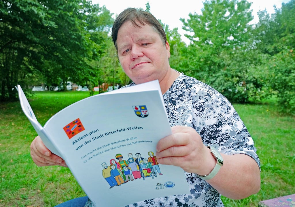Sigrun Rudolph hat Probleme beim Lesen. Und sie ist nicht allein.