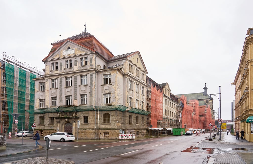 Das alte Polizeipräsidium in Halle wird aus dem Dornröschenschlaf geweckt.