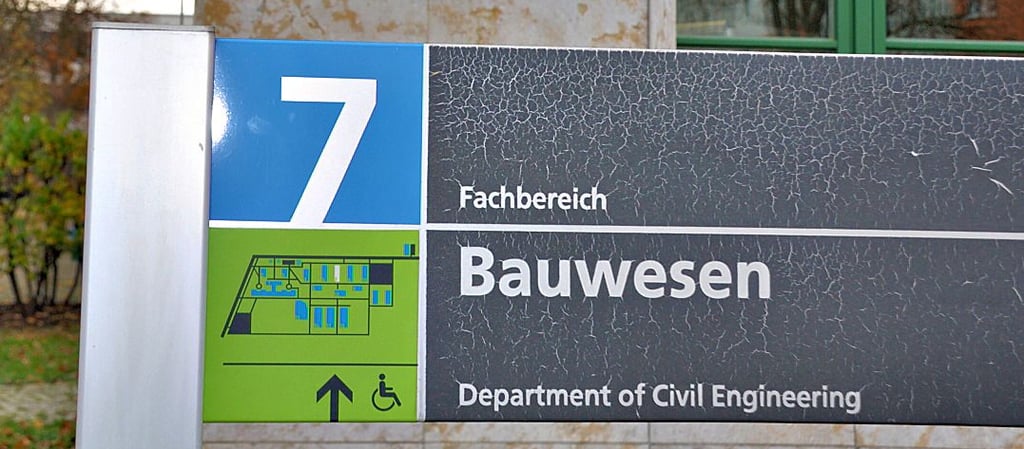 Das Bauwesen sitzt an der Hochschule in Magdeburg unter anderem im Haus 7.