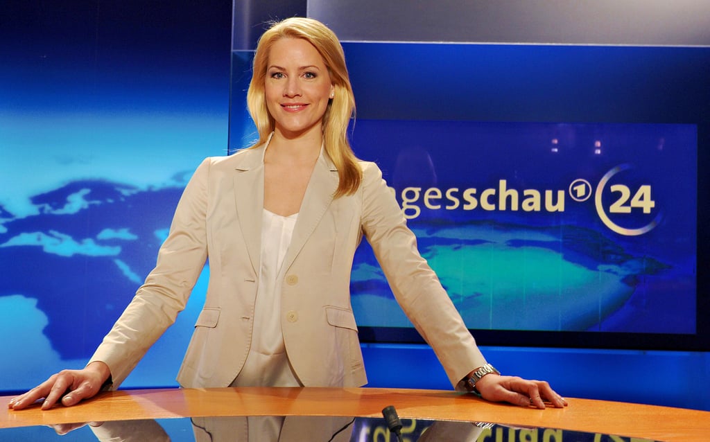 Aufnahmen von Nachrichtensprechern, hier Judith Rakers von der Tagesschau, sind eine der Grundlagen der Aussprachedatenbank.